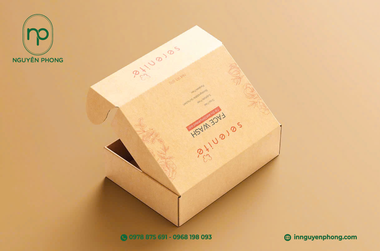 Hộp Carton Nắp Gài – Tiện Lợi, Chắc Chắn, Chuyên Nghiệp